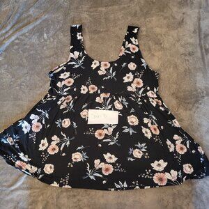 Women's Plus Size "Baby Doll" Style Top